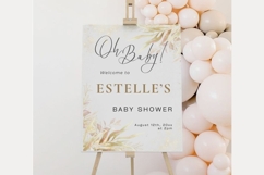 Baby Shower Welcome Template 55 Product Image 3