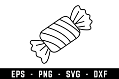 Candy Svg Design | Sweets SVG Cut files | Cricut Product Image 1