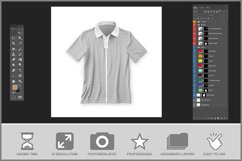 Polo T-Shirt Mockup Product Image 3