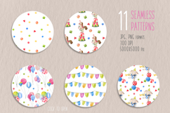 Watercolor Cute Circus Animals Product Image 10