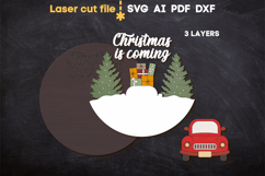 Christmas Sign SVG laser cut files for Glowforge Product Image 3