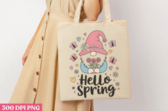Hello Spring PNG, Hello Spring Sublimation PNG Product Image 1