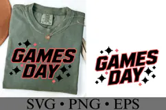 Games Day Svg | Sport Svg | Shirt Svg Product Image 4