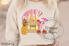 It's Summer Time Tropical Beach Design | Pink Vacation Vibes Product Image 8