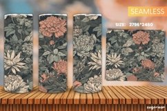 Flowers Tumbler Wraps Bundle | 20 Oz | Sublimation Product Image 4