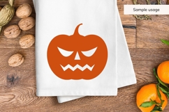 Angry Jack O Lantern Pumpkin SVG Product Image 3