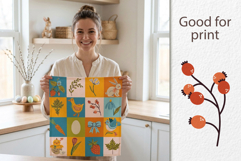 Happy Easter, seamless vector patterns set Product Image 3