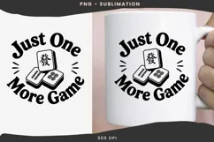 Mahjong quote png design for T-shirts Product Image 3