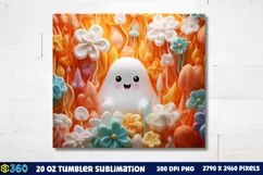 Halloween Tumbler Sublimation Wraps, Tumbler Halloween Product Image 3