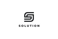 Letter S round logo design vector template Product Image 3