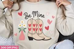 Be Mine Valentine PNG, Funny Valentine Sublimation PNG Product Image 1