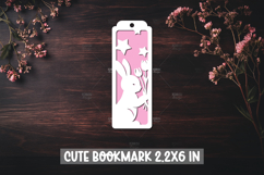 Floral Bookmarks Paper cut SVG Laser cut,Cricut,Silhouette Product Image 3