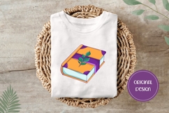 Hand Drawn Halloween Illustration PNG, Magic Book PNG Product Image 3