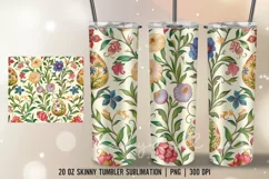 Decoupage Beautiful Easter Skinny Tumbler Designs | Tumbler Product Image 3