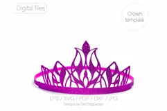 Crown svg Princess crown svg Tiara svg Birthday crown svg Product Image 9