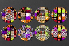 Halloween Sublimation | 8 Car coaster &amp; 8 key chain designs Product Image 3