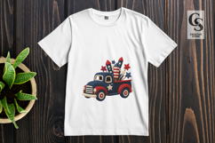 Patriotic Crochet Americana Sublimation PNG Product Image 3