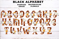 Copper Boho Floral Alphabet Product Image 3