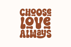 Monday Vibes - Retro Groovy Font Product Image 4