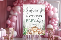 Baby Shower Welcome Sign Template 151 Product Image 3