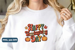 Thanksgiving PNG Sublimation design Bundle, Thanksgiving Product Image 13