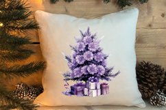 Lavender And Christmas Tree Sublimation Clipart Product Image 3