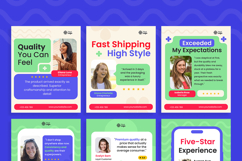 Customer Testimonials E-commerce&amp;Retail - Social Media Post Product Image 3