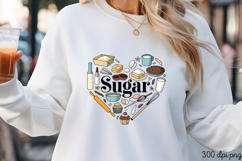 Sugar PNG, Vintage Kitchen Sublimation PNG Product Image 3