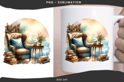 Book nook png design for T-shirts Product Image 3