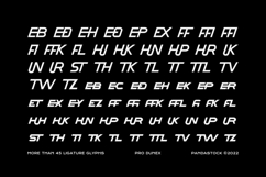 Pro Dunex - Sporty Display Font Product Image 5