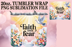 PRESENT OF LAUGHTER 20oz TUMBLER WRAP, Religious Product Image 1