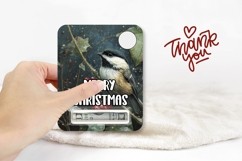 Cartoon Christmas Bird Money Card, Christmas Gift Card Print Product Image 3