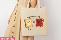 You Complete me PNG, Valentine Sublimation PNG Product Image 3