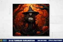 Halloween Tumbler Sublimation Wraps, Tumbler Halloween Product Image 3
