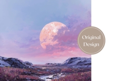 Cosmic Tumbler Wrap Design, Planets Tumbler Sublimation Product Image 3