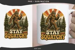 Big foot png design for T-shirts Product Image 3
