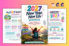2027 New Year, New Life Workbook Product Image 3