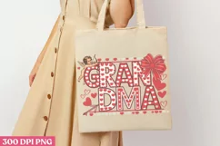 Grandma PNG, Valentine Mama Coquette PNG Product Image 1