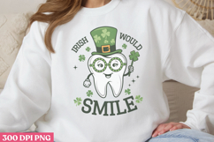 Irish Would Smile PNG, Dental Sublimation PNG Product Image 3