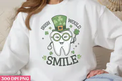 Irish Would Smile PNG, Dental Sublimation PNG Product Image 3