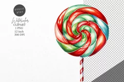 Christmas clipart, Candy clipart, Winter clipart Product Image 1
