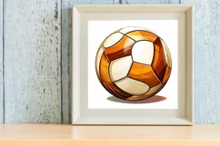 Volleyball Clipart Sublimation, Watercolor Clipart Product Image 3
