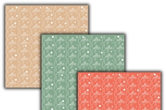coffee digital papers, Coffee pattern, Coffee background Product Image 2