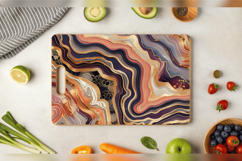 Geode &amp; Agate Cutting Boards sublimation Design Product Image 3