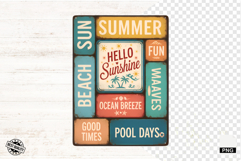 Summer Signs Png Sublimation - Summer Beach Png Product Image 1