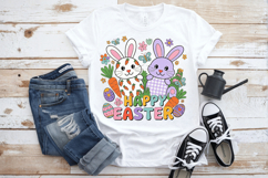 Happy Easter PNG Sublimation | Happy Easter Day PNG Design Product Image 3