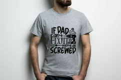 If Dad Can't Fix It We're All Screwed Svg, Father's Day Svg. Product Image 4