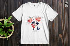 Patriotic Puppy Clipart PNG Product Image 3