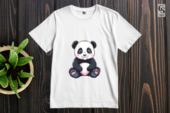 Cute Baby Panda Bear Clipart Sublimation PNG Product Image 3