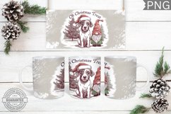 Oh Christmas Treat Mug Wrap - Christmas Mug Sublimation Product Image 1